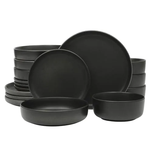The Best Black Dinnerware Set