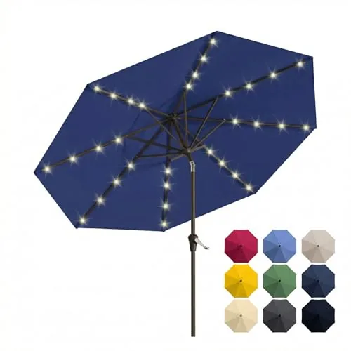The Best Outdoor Patio Umbrella with Lights