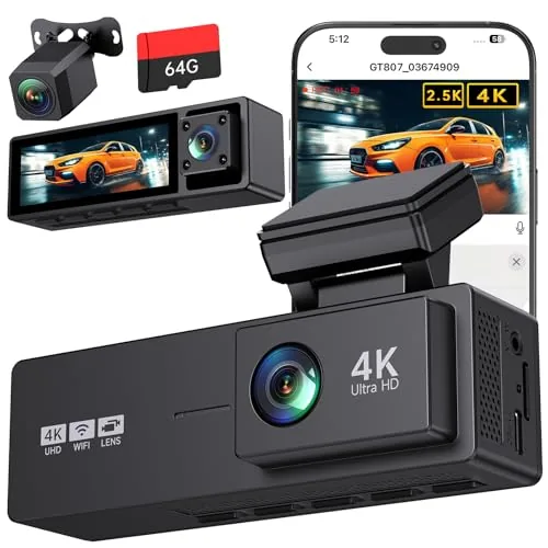 The Best 2 Channel Dash Cam That Accepts 256gb SD Cards