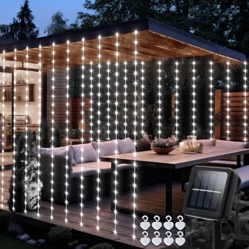 The Best Solar Curtain Light for Every Outdoor Space