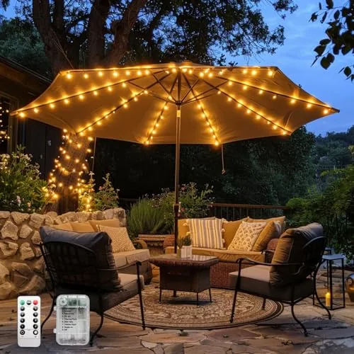 The Best Outdoor Patio Umbrella Light for Every Patio