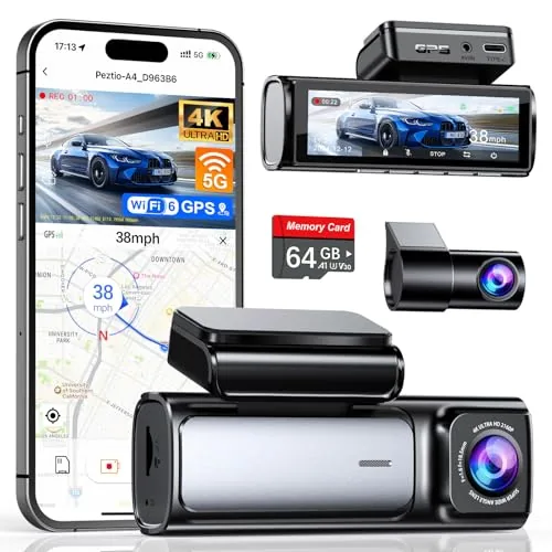 The Best Dash Cam with Dual Cameras
