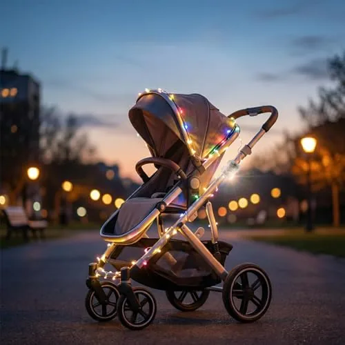 The Best Stroller Light for Night Safety and Decoration