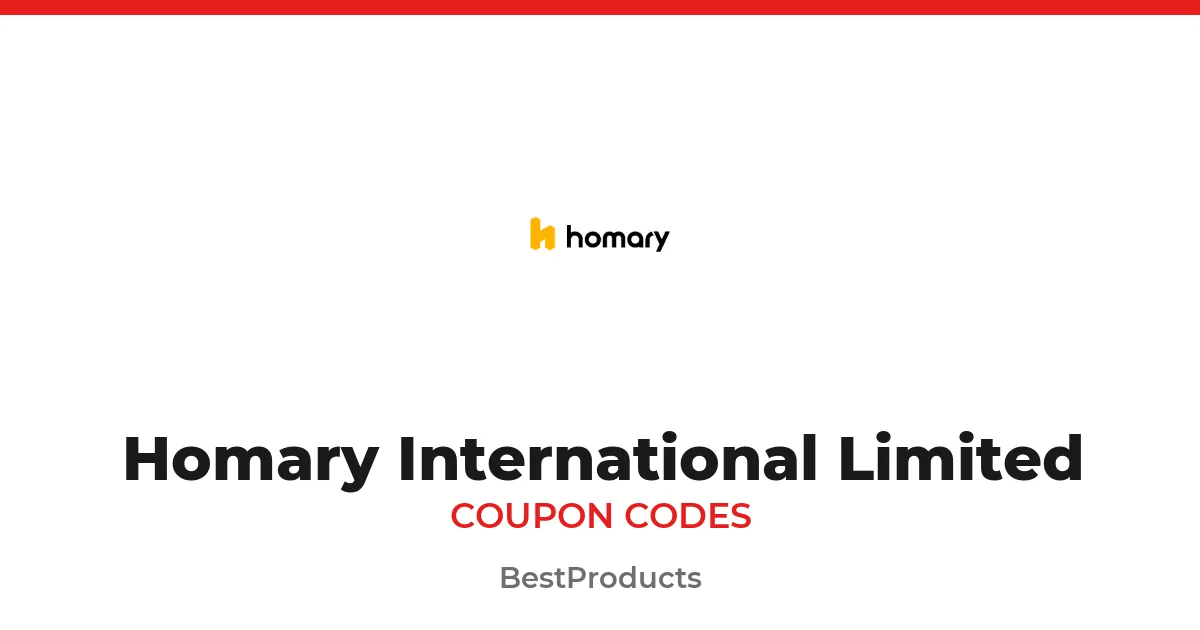 Homary Coupon Codes